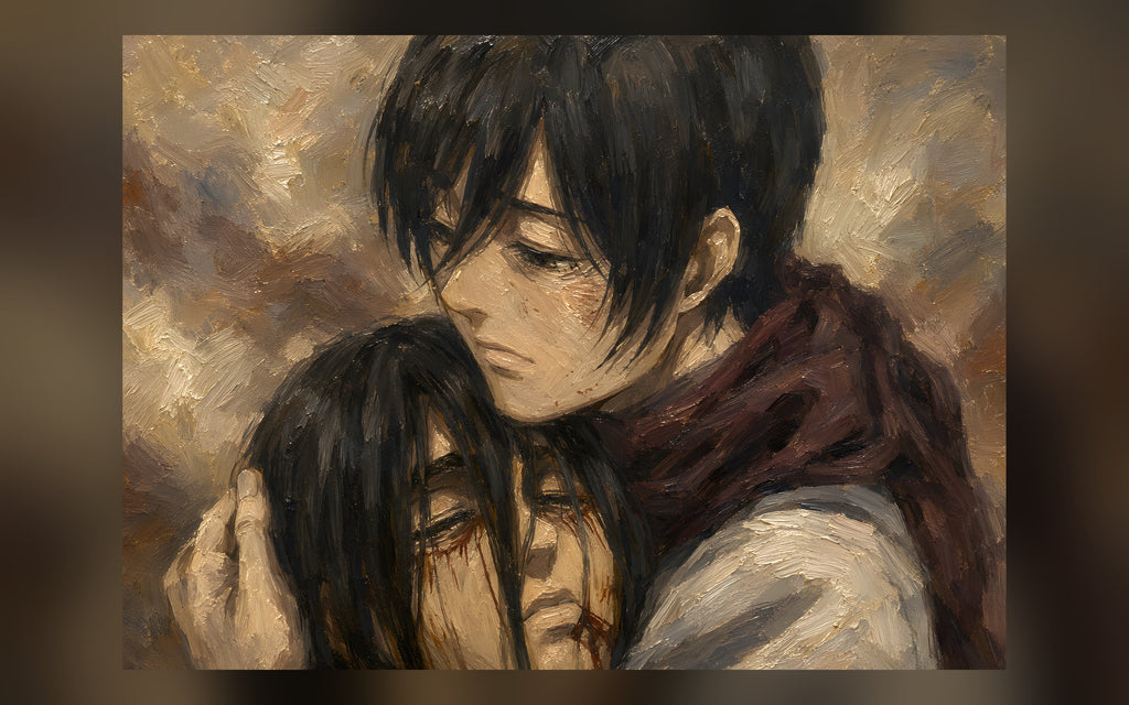 Eren und Mikasa Wallpaper II