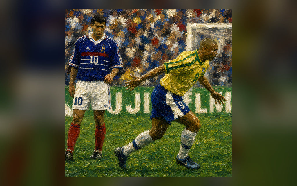 Ronaldo vs Zidane Wallpaper